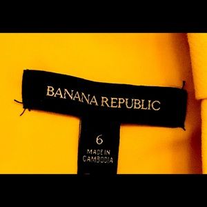 Stunning yellow BANANA REPUBLIC dress